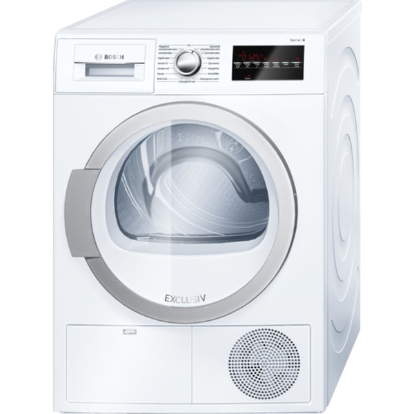 Bosch Serie 6 WTG86480 Freestanding Front-load 9kg B White tumble dryer