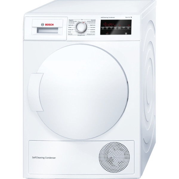 Bosch Serie 6 WTW834F0 Freistehend Frontlader 8kg A++ Weiß Wäschetrockner