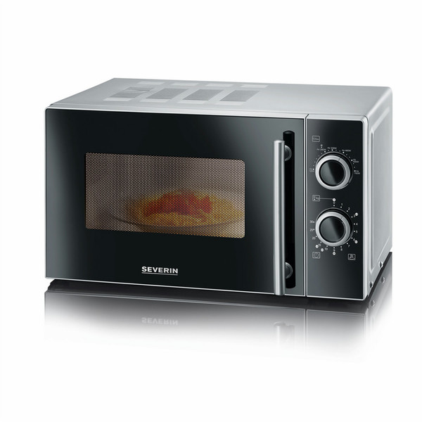 Severin MW 7862 Solo microwave 20L 700W Black,Stainless steel