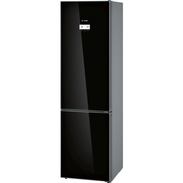 Bosch Serie 6 KGN39LB35 Отдельностоящий 279л 87л A++ Черный холодильник с морозильной камерой