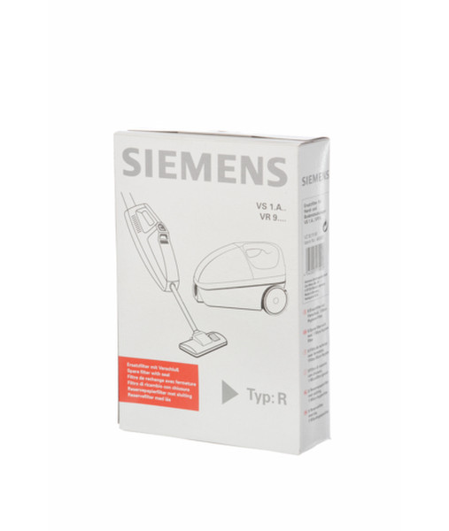 Siemens VZ92R90 Dust bag vacuum supply