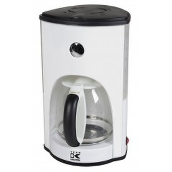 KALORIK TKG CM 1008 W Drip coffee maker 1.8L Transparent,White coffee maker