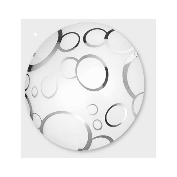 F.A.N. EUROPE Lighting I-BUBBLE/PL40 Indoor E27 60W Chrome,White ceiling lighting