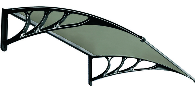 VUEMME 96899-10 Curved door canopy Acryl Vordach