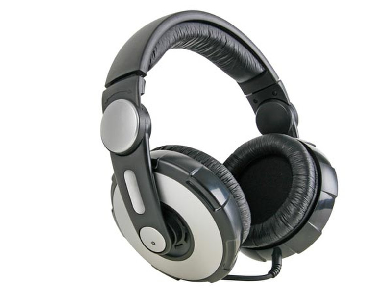 Velleman HPD22 Circumaural Head-band Black,Grey headphone