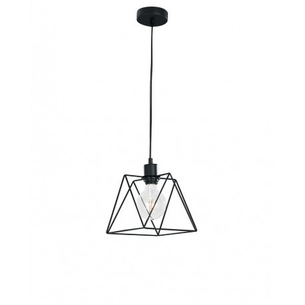 F.A.N. EUROPE Lighting I-SANTANA-M-S1 Hard E27 60W Black