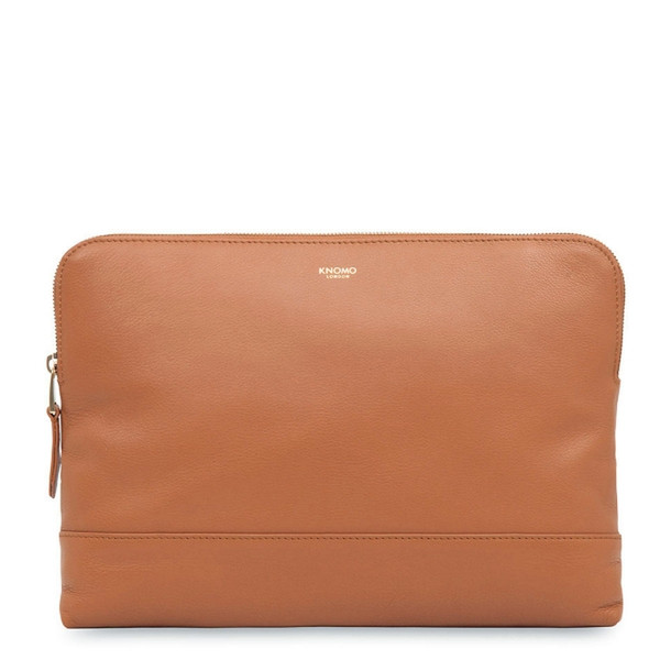 Knomo Molton Clutch bag Leather Brown