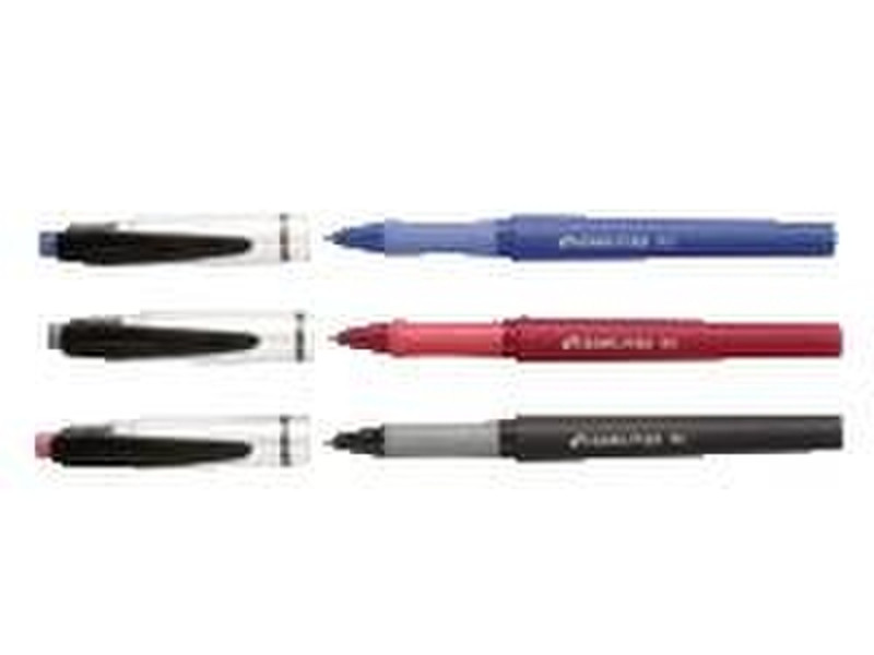 Papermate Ballpen Eraser, Blue, 12 Синий 12шт