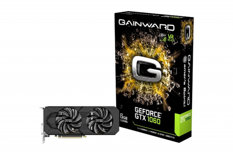 Gainward GeForce GTX 1060 GeForce GTX 1060 6ГБ GDDR5 видеокарта