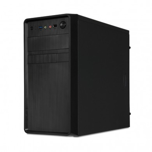 iBox LAO CM300 Micro-Tower Черный системный блок