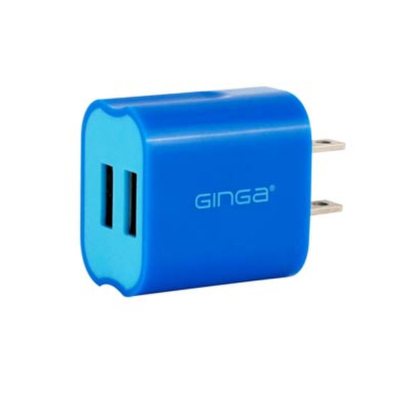 Ginga GIN16CC2P-AA Indoor Blue mobile device charger