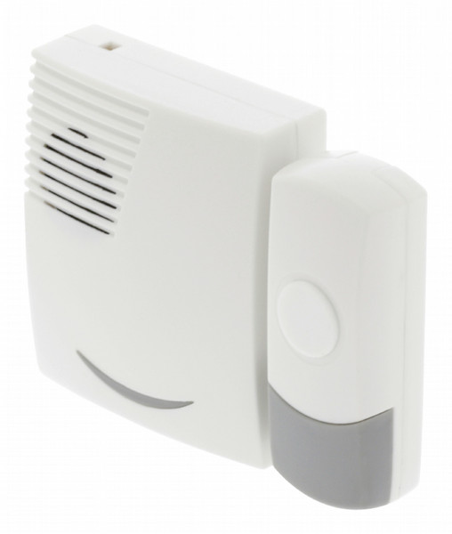 Valueline SVL-WDB201 Wireless doorbell chime Серый, Белый дверной звонок
