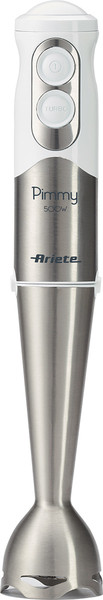 Ariete Pimmy Immersion blender Stainless steel,White 0.5L 500W