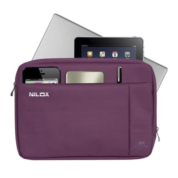 Nilox NXSLB133PPL 13.3Zoll Sleeve case Violett Notebooktasche