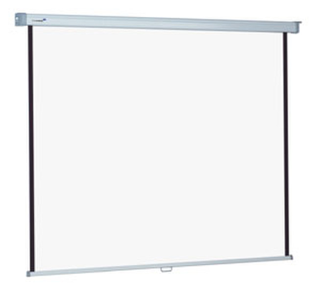 Legamaster UNIVERSAL white wall screen. 160 x 160 cm 1:1 projection screen
