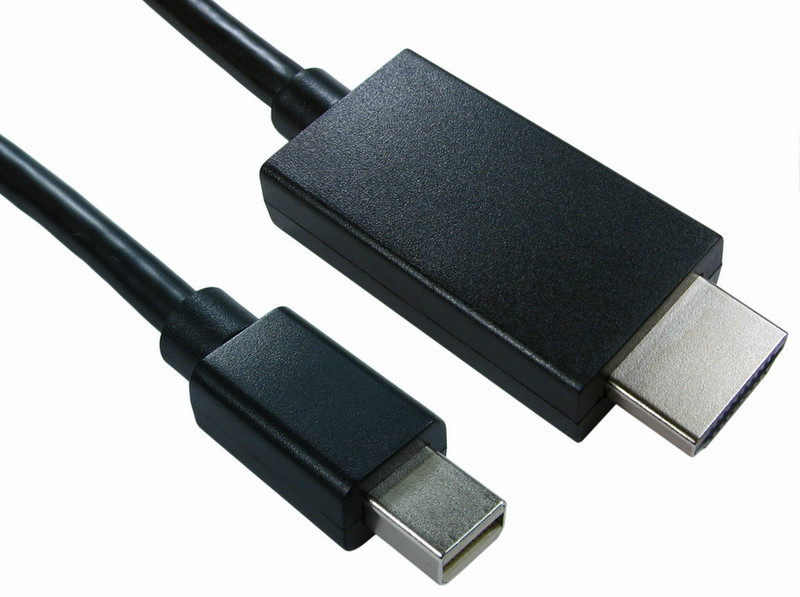 Cables Direct HDMINIDP-HDMI2M 2м Mini DisplayPort HDMI Черный адаптер для видео кабеля
