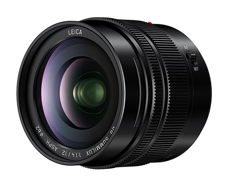 Panasonic H-X012E SLR Ultra-wide lens Черный объектив / линза / светофильтр