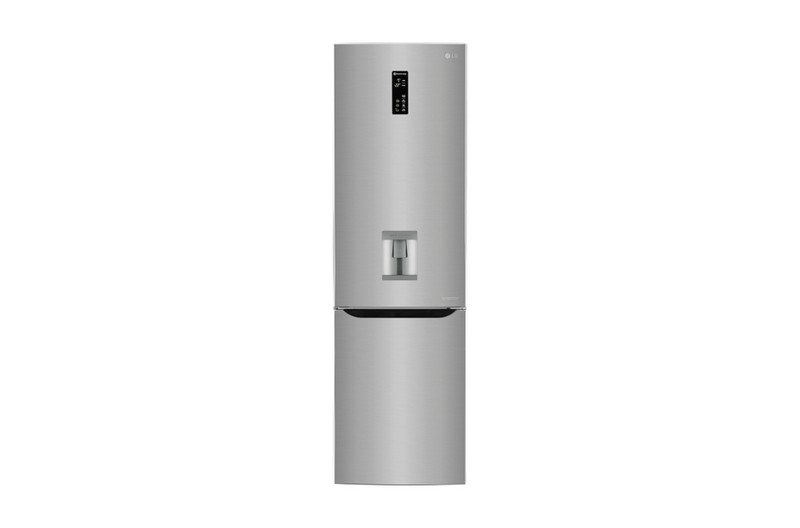 LG GBF60PZFZS Отдельностоящий 246л 93л A++ Нержавеющая сталь холодильник с морозильной камерой