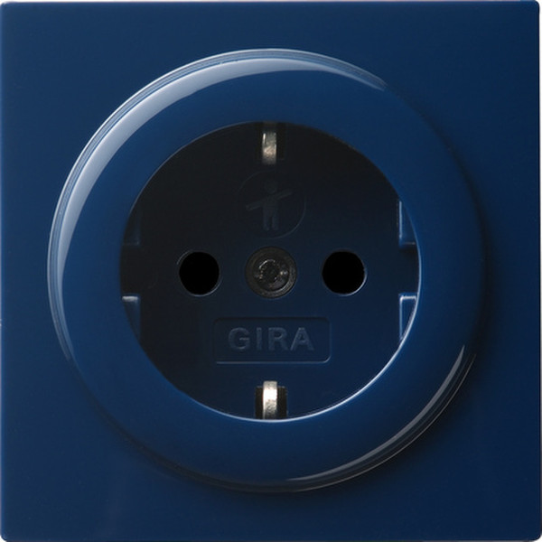 GIRA 045346 Schuko Blue socket-outlet