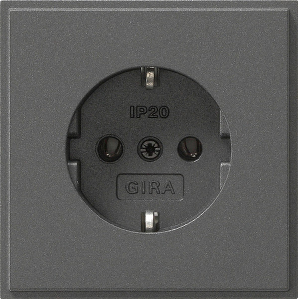GIRA 018867 Schuko Anthracite socket-outlet