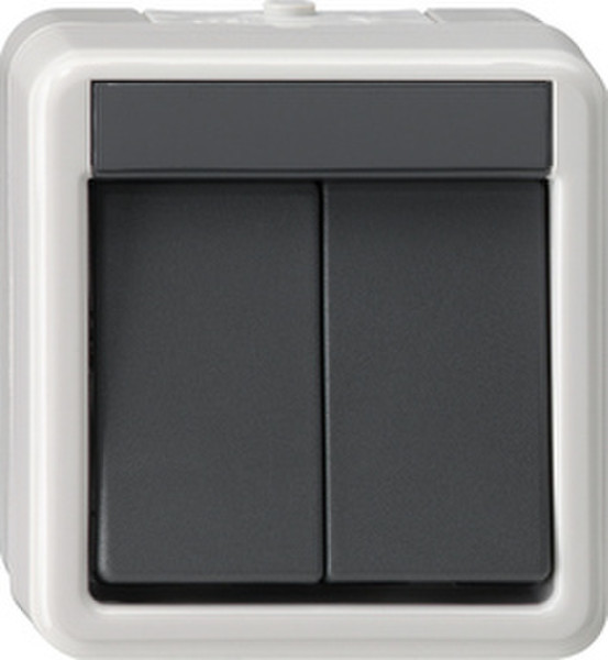 GIRA 010530 Black,White electrical switch