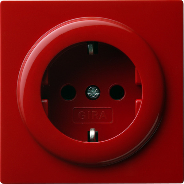 GIRA 018843 Schuko Red socket-outlet