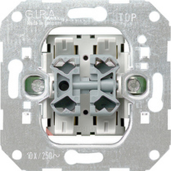 GIRA 015500 Aluminium light switch