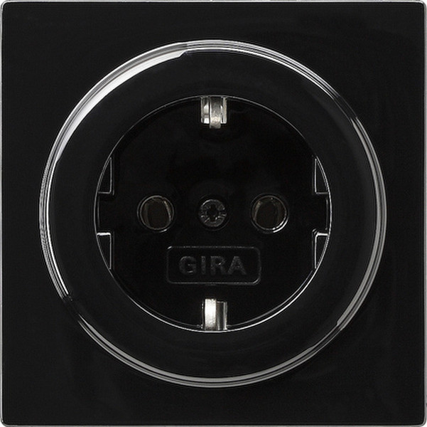 GIRA 018847 Schuko Black socket-outlet