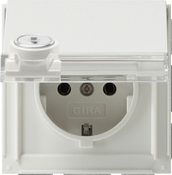 GIRA 044766 Schuko White socket-outlet