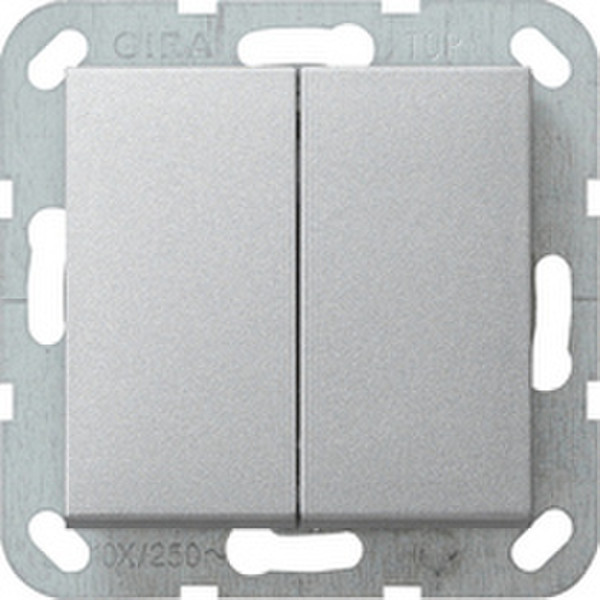 GIRA 012826 Aluminium electrical switch