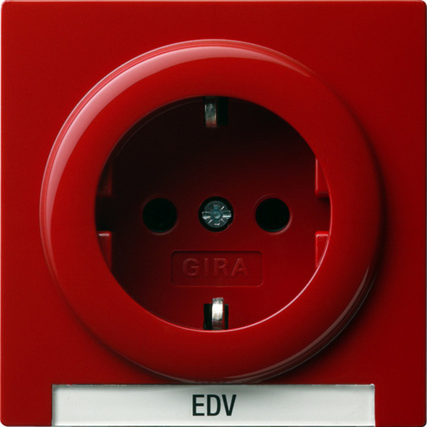 GIRA 018743 Schuko Red socket-outlet