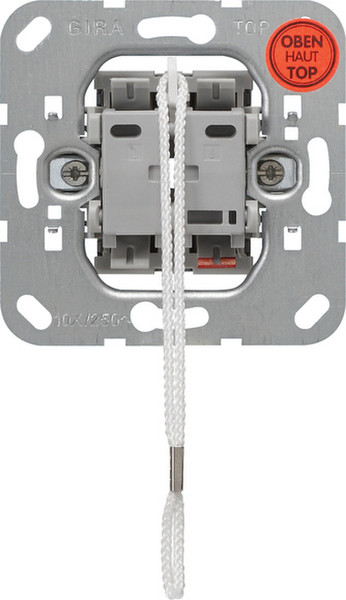 GIRA 014600 Aluminium light switch