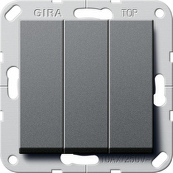 GIRA 284428 1P Anthracite electrical switch