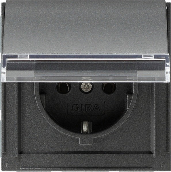 GIRA 041067 Schuko Anthracite socket-outlet