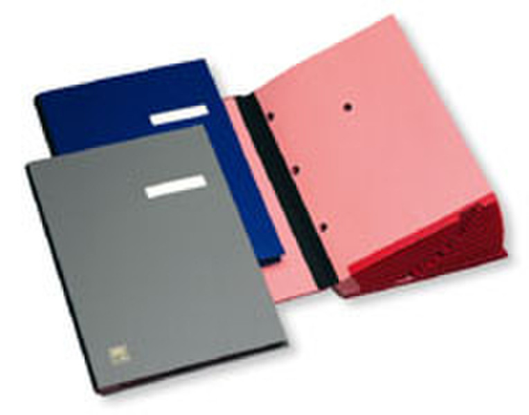 Elba Signature Book, 20 Compartments, PVC Green PVC green document holder
