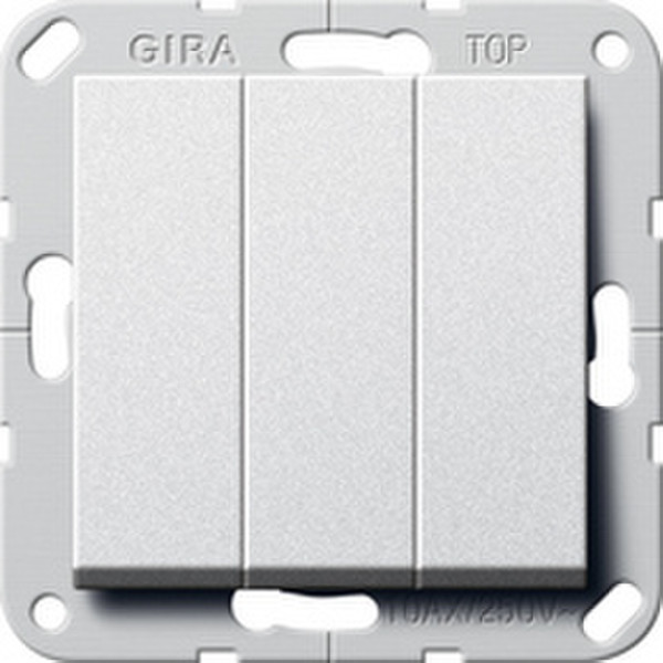 GIRA 284426 1P Aluminium electrical switch