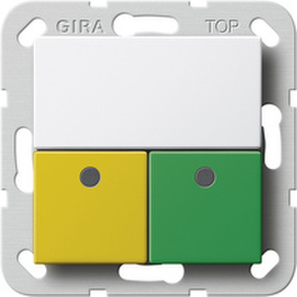 GIRA 590903 Green,White,Yellow electrical switch