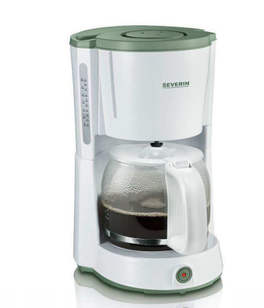 Severin KA 9932 Drip coffee maker 10cups Green,White coffee maker