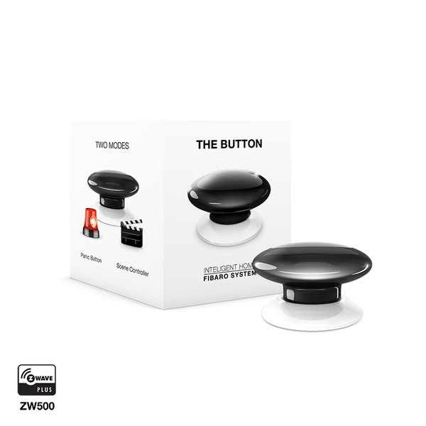 Fibaro The Button Wireless Alarm panic button