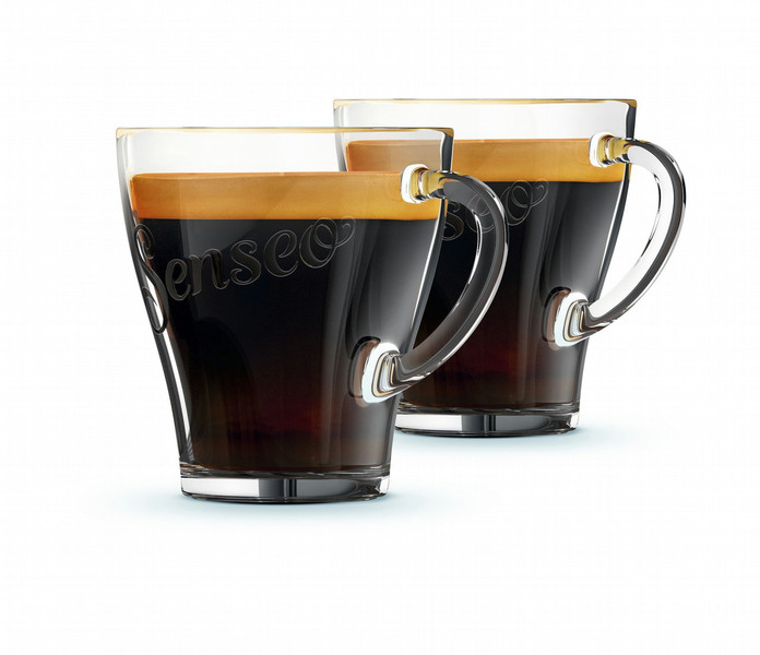 Senseo CA6510/00 Transparent Coffee 2pc(s) cup/mug