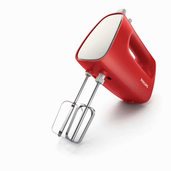 Philips Daily Collection HR1552/10 Hand mixer 170W Red,White mixer