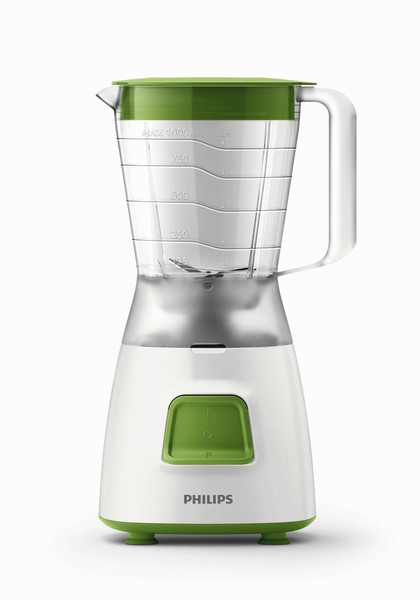 Philips Daily Collection HR2057/03 Стационарный 1.25л 280Вт Зеленый, Белый блендер