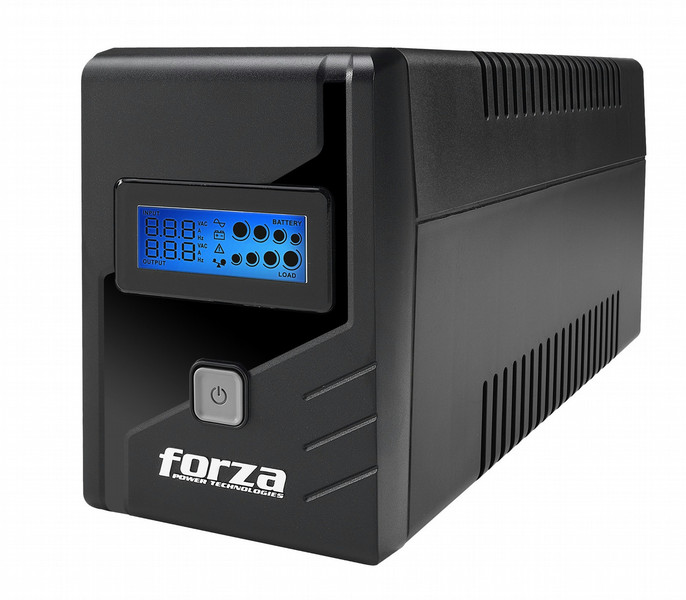 Forza Power Technologies SL-761LCD 750ВА 6розетка(и) Tower Черный источник бесперебойного питания