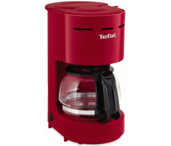 Tefal CM322510 Капельная кофеварка 6чашек Красный кофеварка