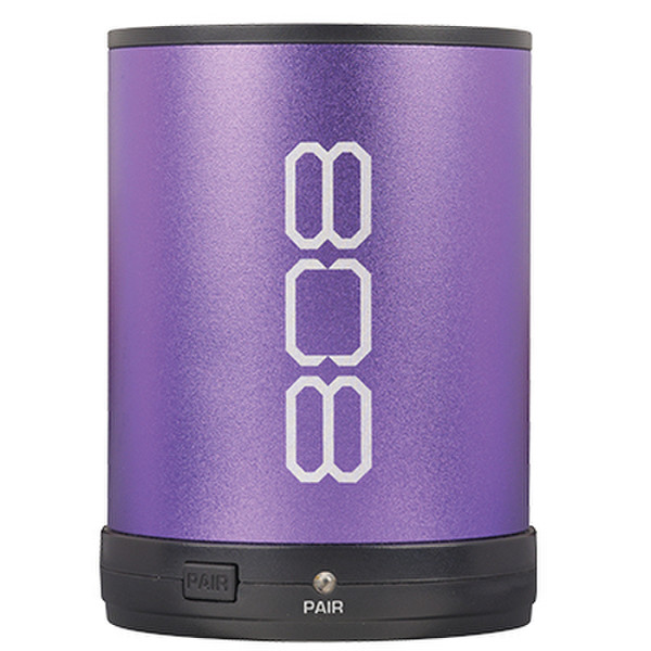 808 Audio CANZ Cylinder Black,Purple