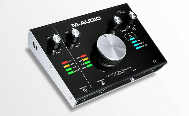 M-AUDIO M-TRACK 2X2M digital audio recorder