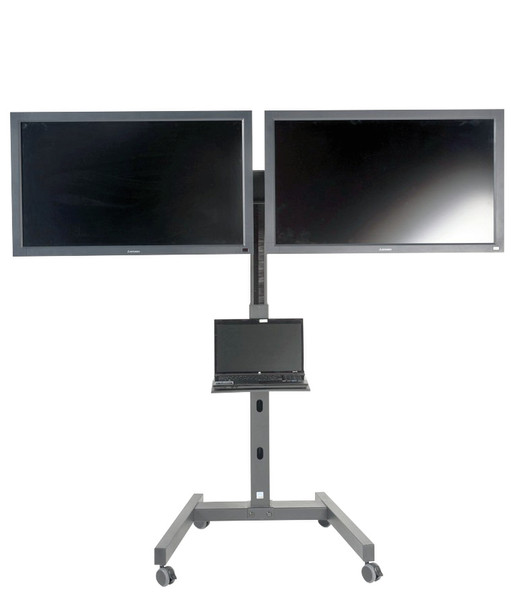 Stiefel 5310010078 Flat panel Multimedia stand Anthracite multimedia cart/stand