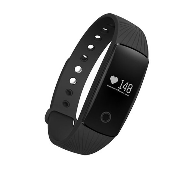 UMAX U-Band 107HR Wristband activity tracker 0.49" OLED Беспроводной Черный