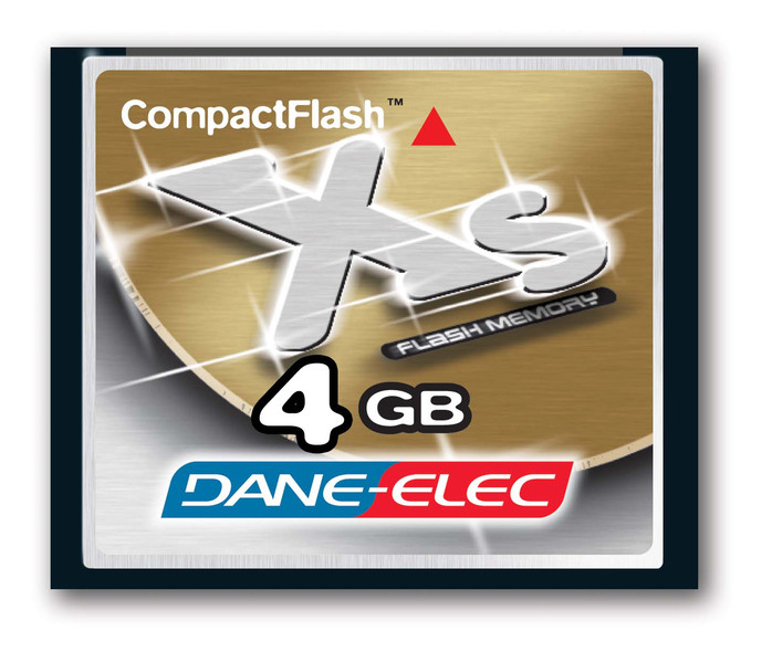 Dane-Elec CompactFlash XS 4Gb 4ГБ CompactFlash карта памяти