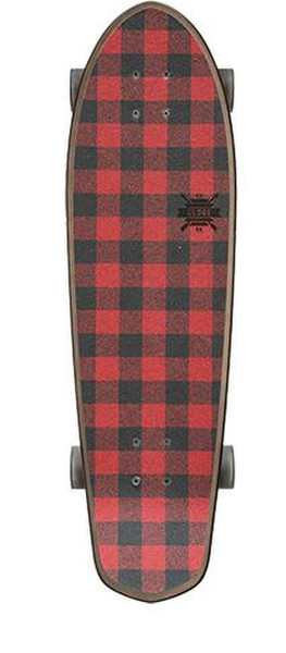 Globe 10525195/LKPD Skateboard (klassisch) Schwarz, Braun, Rot Komplettes Skateboard